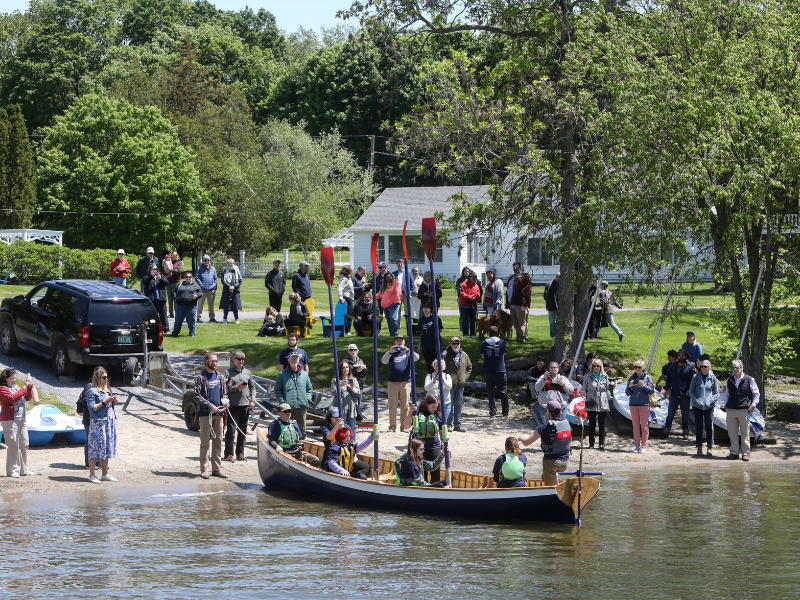 Boat launches in Lake Champlain