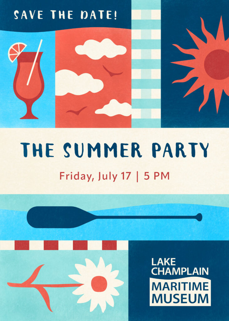 Summer Party Save the Date Card